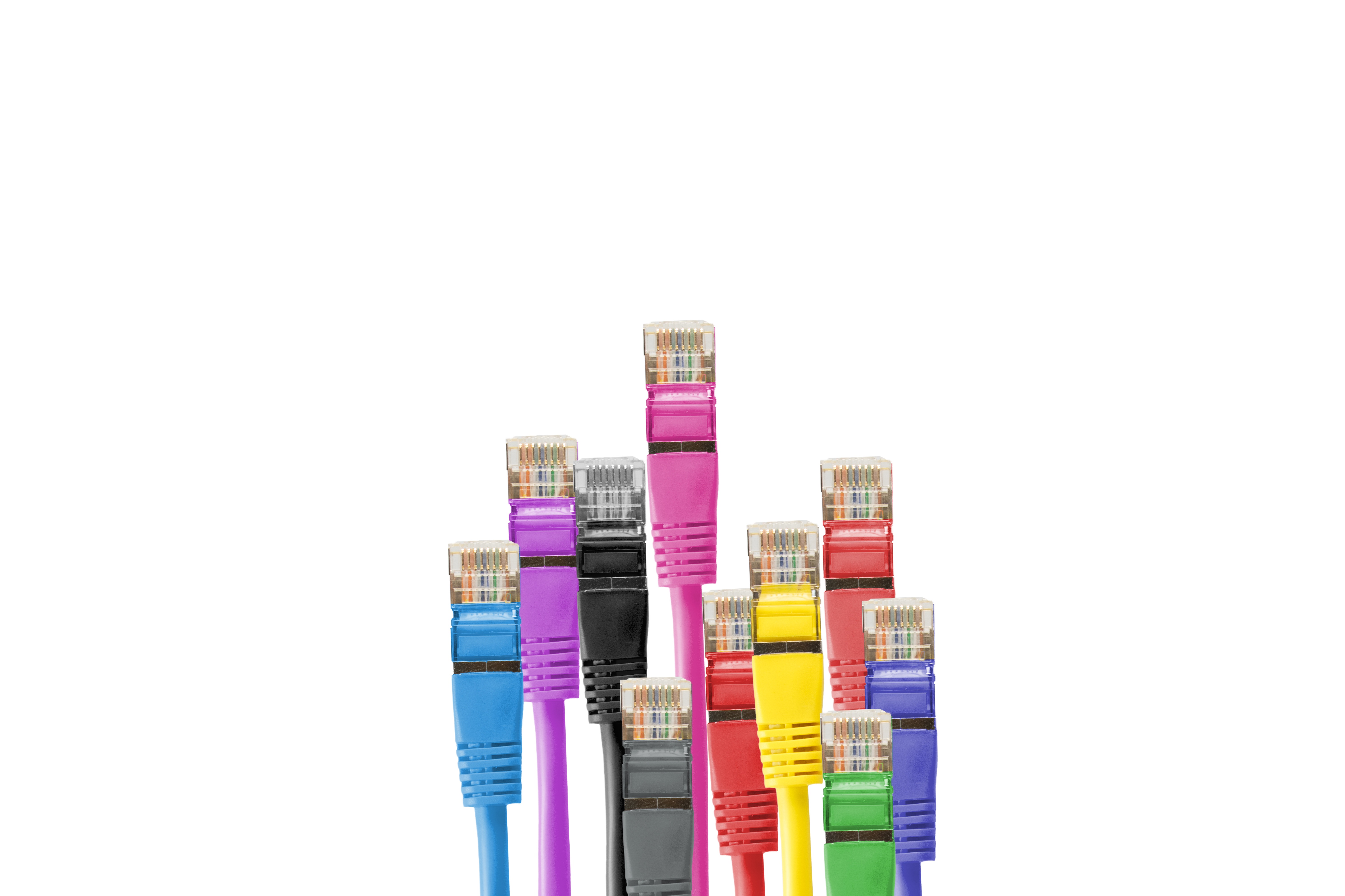 A set of network cables